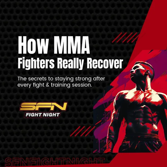 Educational post: how MMA fighters really recover