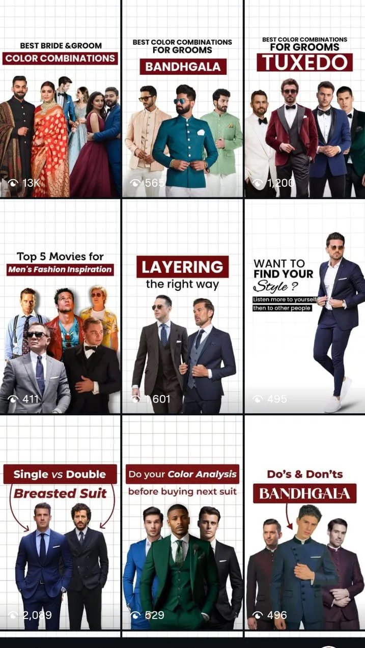 Save-worthy styling carousels: colour combinations and layering