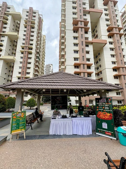 The stall site picked through footfall analysis